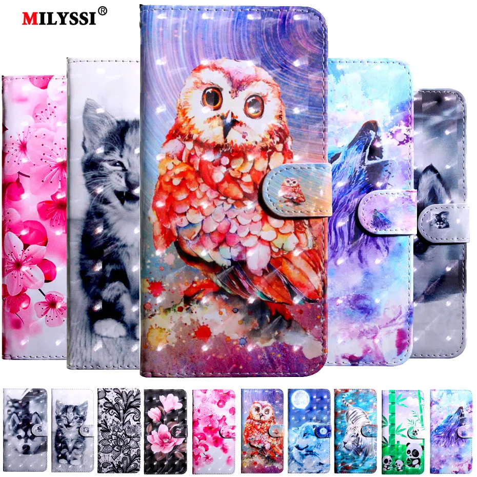 

Flip Case For huawei Mate 20 10 P9 P20 Pro Lite Mini P Smart Nova 3 3i Y5 Y6 2017 2018 Honor 8X 10 9 7X Phone Case Wallet Cover