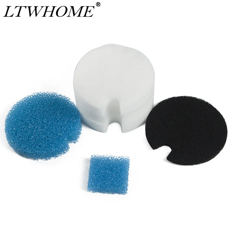 LTWHOME грубые тонкие и углеродные фильтры для Eheim 2616040 Aqua Compact 40 / 60|filter pad|aqua filterpad pad |