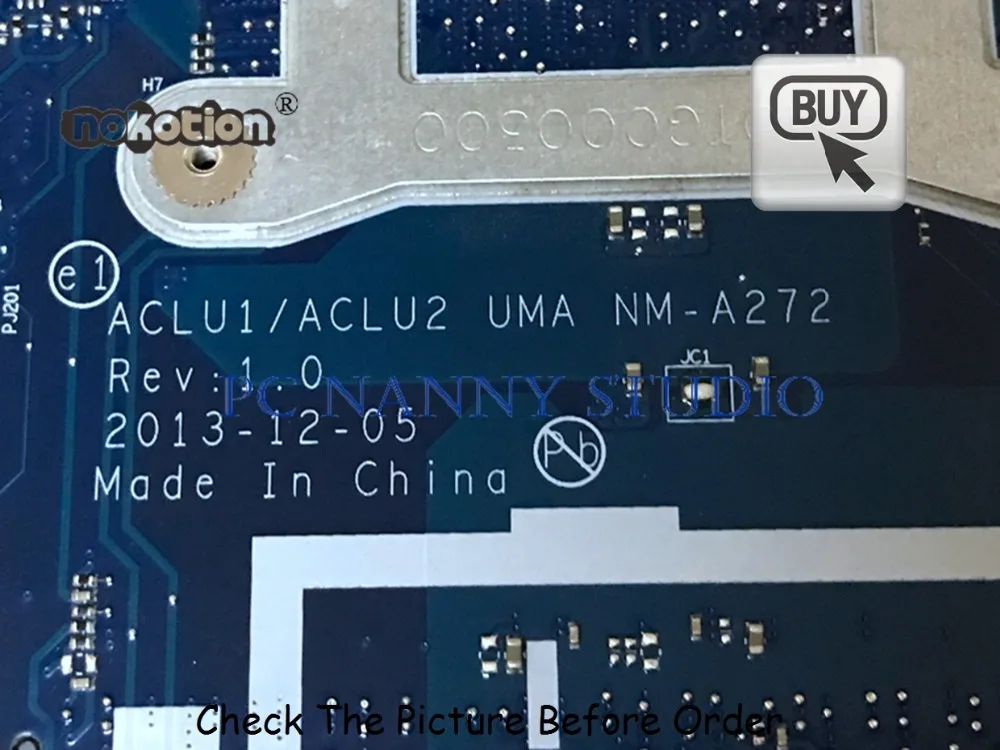 Материнская плата PCNANNY для Lenovo ThinkPad материнская ноутбука и протестирована на NM-A272