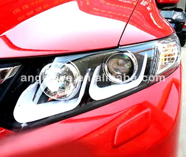 Светодиодная лента для Honda Civic u образный светильник с ангельскими глазами 2012 2013