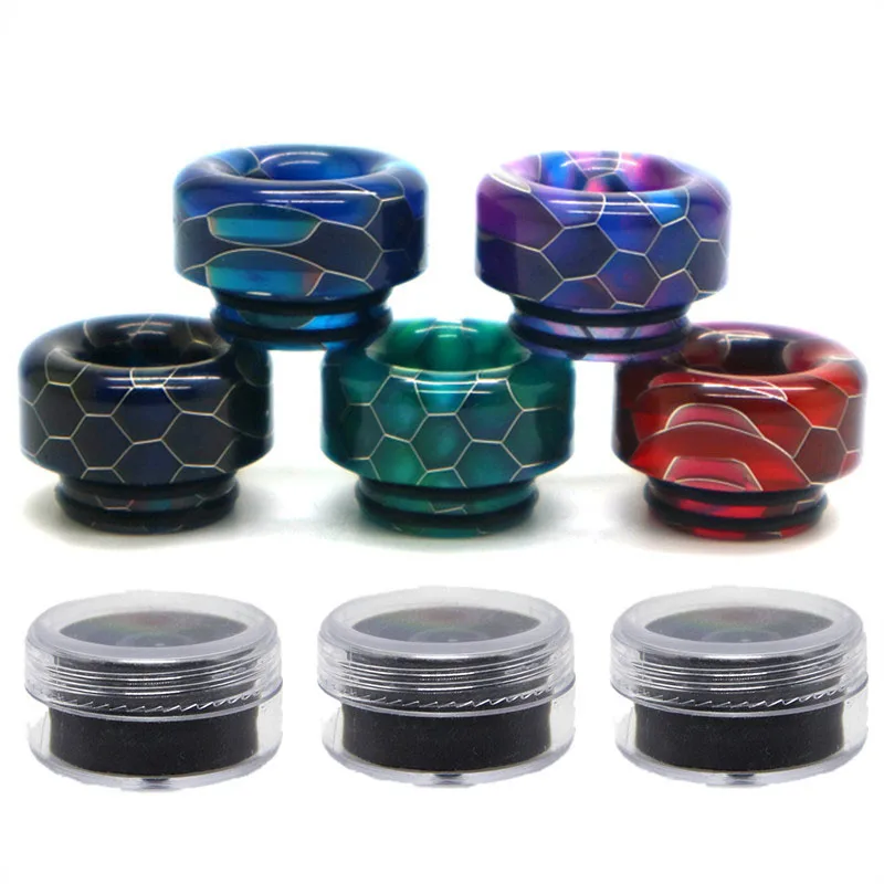 E XY Snake 810 мундштук из эпоксидной смолы для TFV8/TFV8 Big Baby/TFV12 Tank RBA/RDA|drip tip|snake drip tipstip |