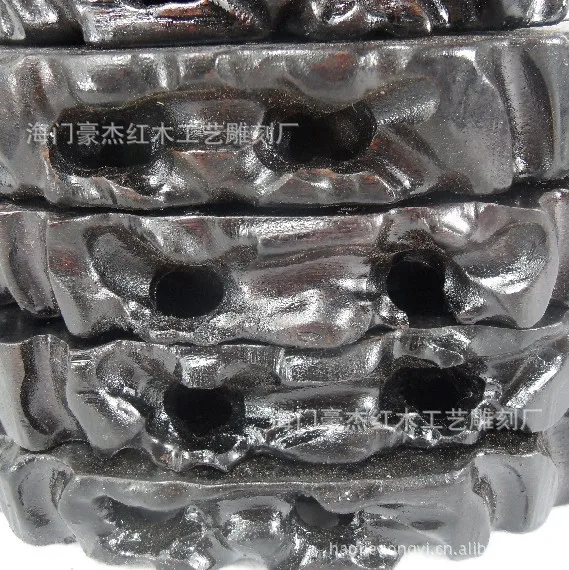 Резная подставка из красного дерева под чайник набор пяти подставок|base|base set |