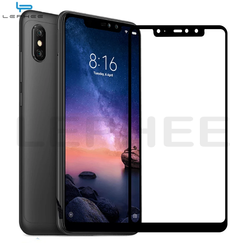 Защитное стекло для Xiaomi Redmi Note 6 Pro, закаленное стекло для Xiomi Xiaomi Redmi Note 6 7 8 Pro GO Global, полное покрытие