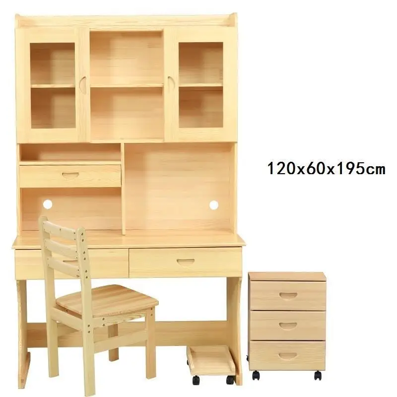 Мебель scrivana поднос для кровати Tafelkleed Escritorio Biurko Tisch Tafel винтажный деревянный стол подставка для ноутбука Mesa стол с книжной полкой