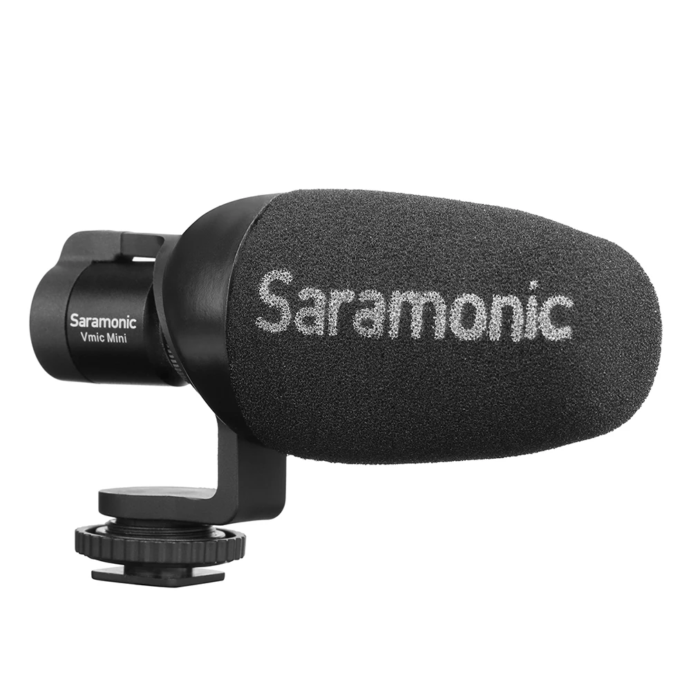 Saramonic Vmic мини микрофон Универсальный видео фотография Запись для iPhone 7 8 Plus Canon M50