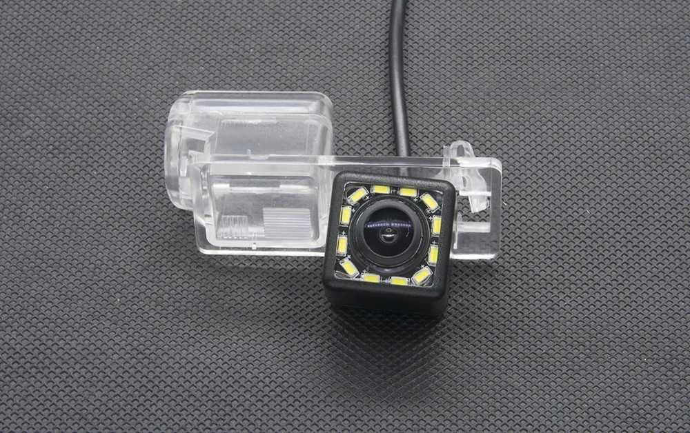 175 градусов Fisheye MCCD 12LED Full HD Беспроводной Парковка зеркало заднего хода автомобиля зеркало заднего вида Камера для Ford Kuga ESCAPE 2013