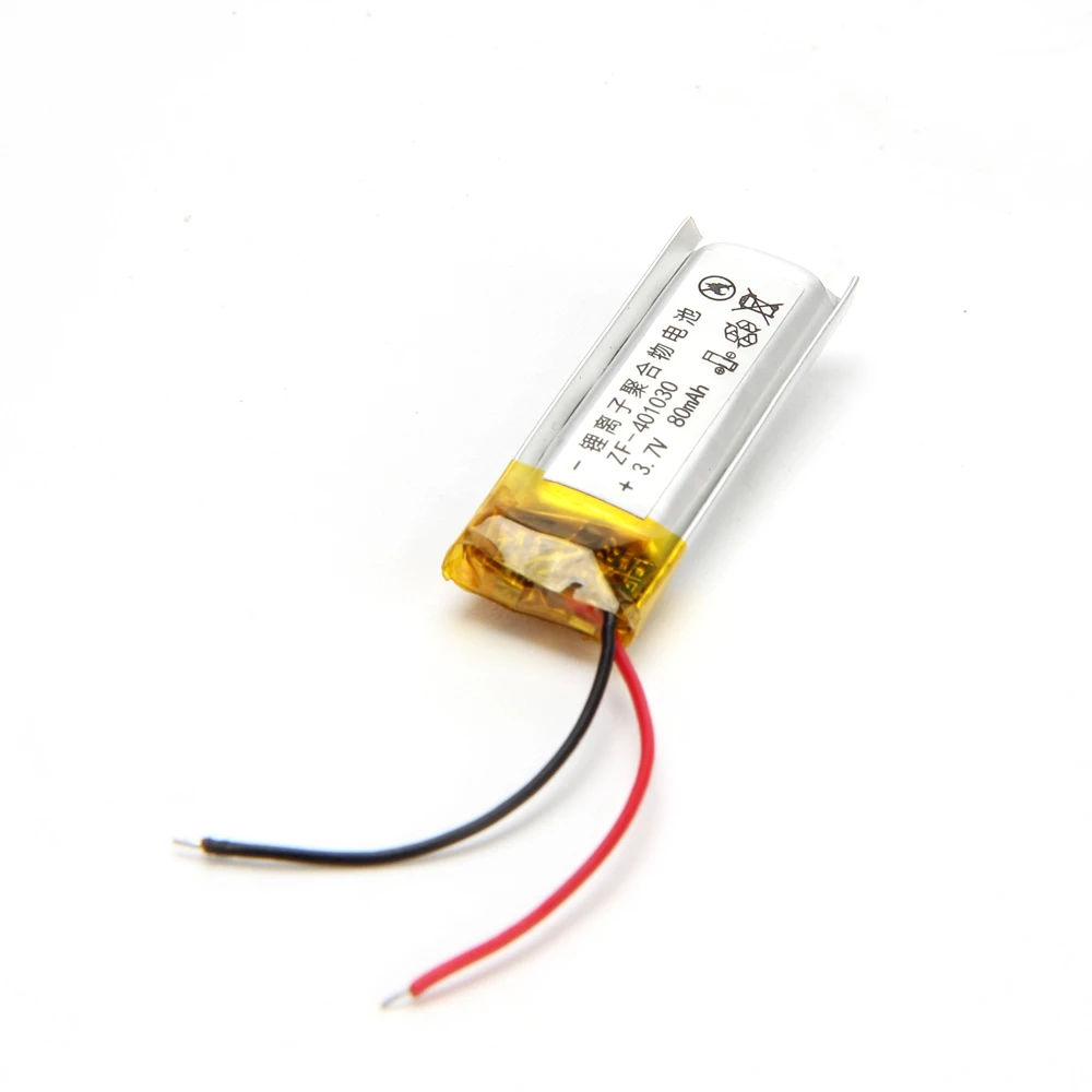 Bluetooth-гарнитура BT0202 BT2010 полимерная литиевая батарея 3 7 В 401030 80 мАч | Электроника