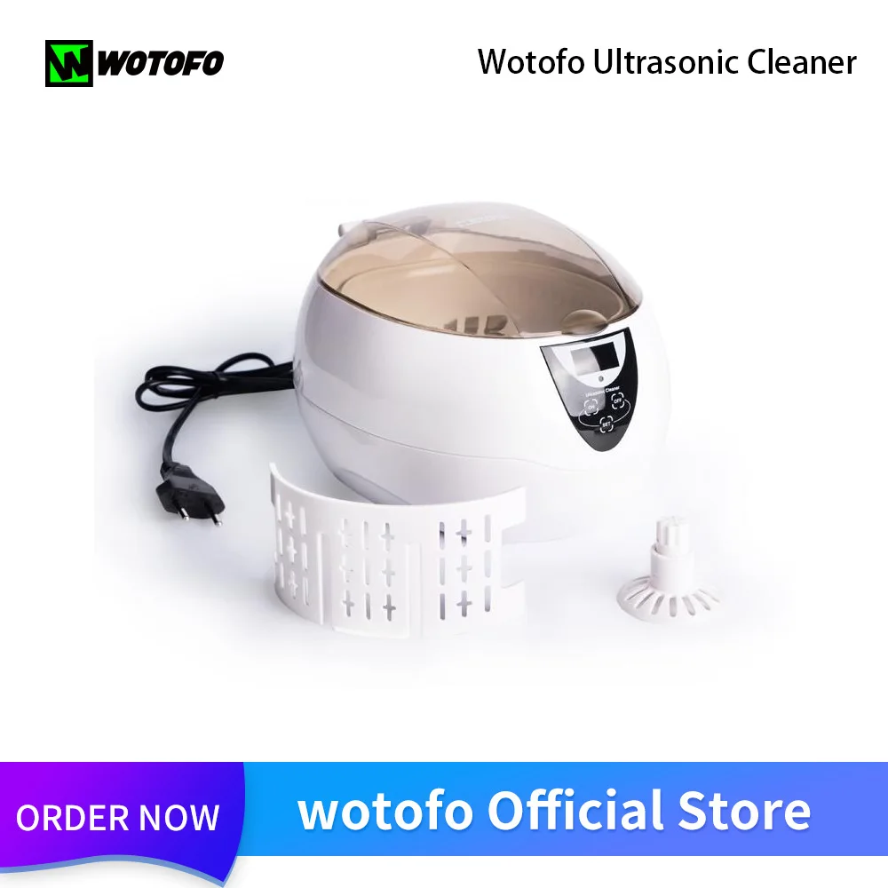 Оригинальный Wotofo Ультразвуковой очиститель 50 Вт распылитель для электронной