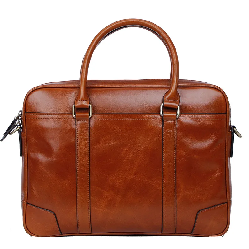 2019 Новая Большая вместительная мужская сумка через плечо деловая натуральная