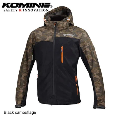 KOMINE японская оригинальная мужская летняя мотоциклетная куртка Мужская дышащая анти-осенняя мотоциклетная куртка защитная куртка для езды на гонок 3XL - Цвет: camouflage