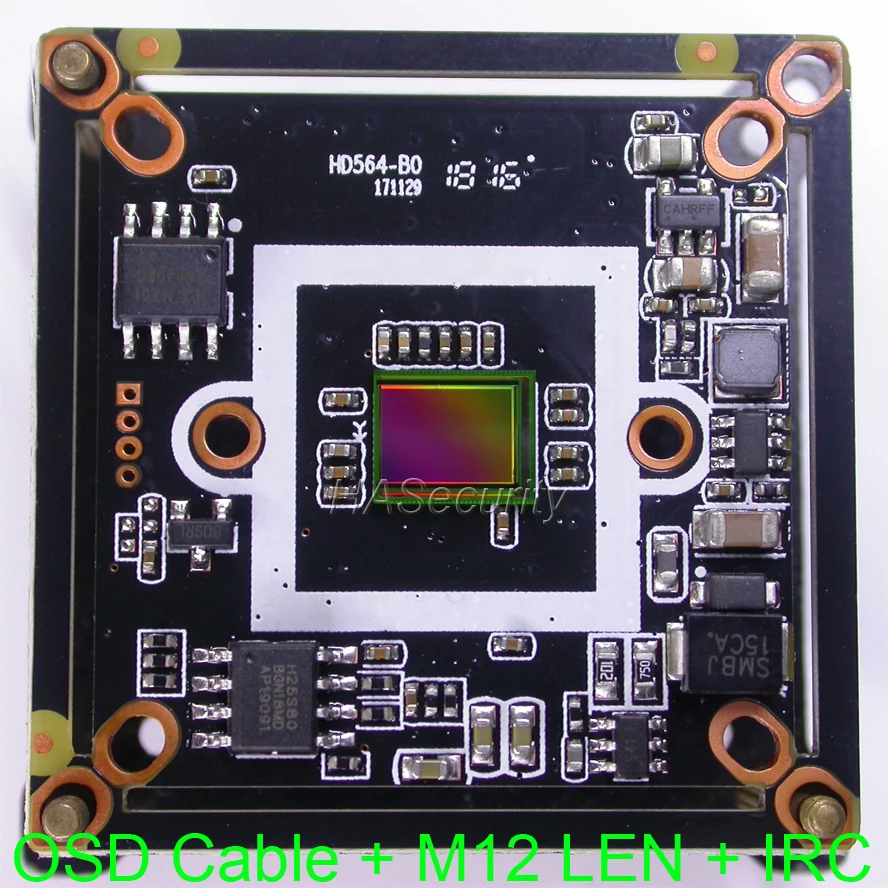 5.0MP 4.0MP AHD 1/2.5 &quotSOi K03 CMOS датчик изображения + FH8538M камера видеонаблюдения PCB плата