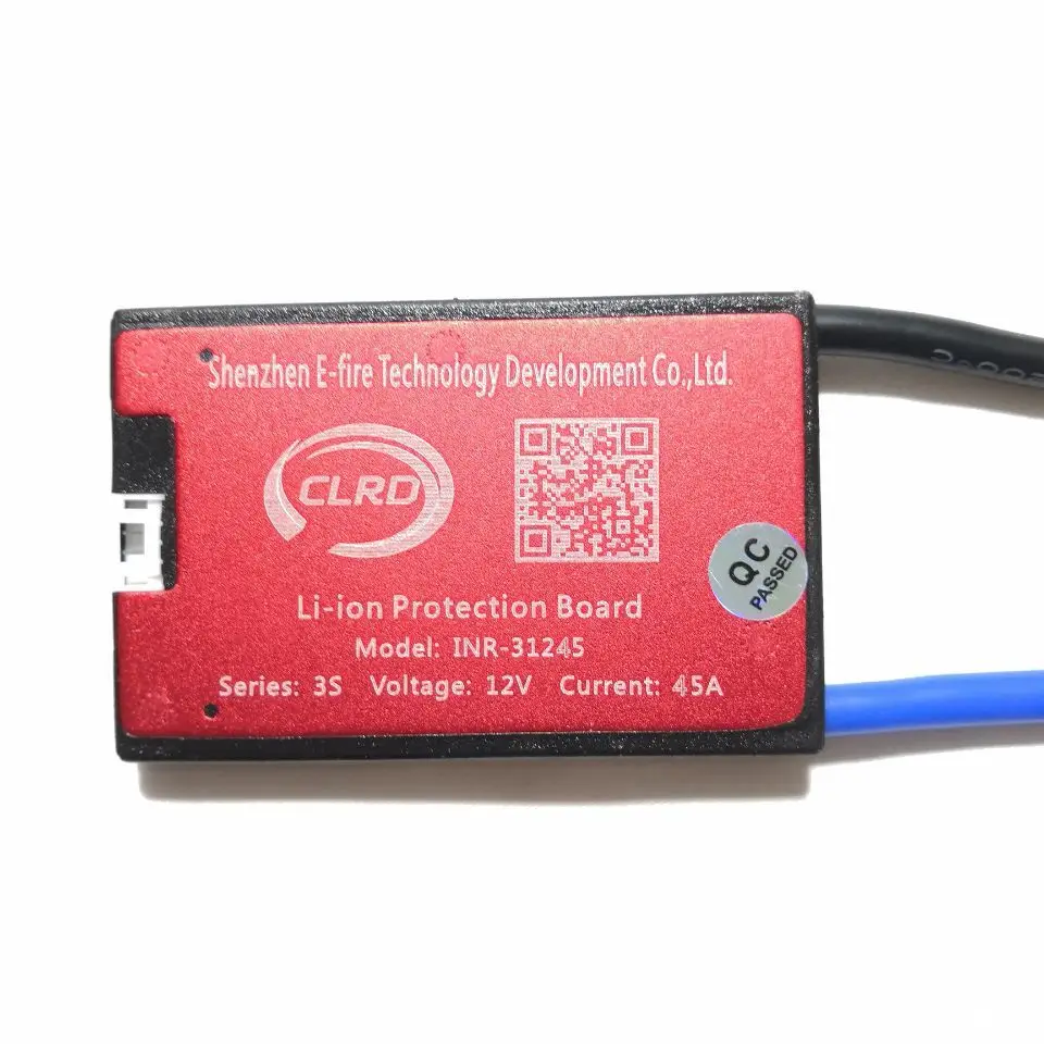 CLRD 3S 20A 30A 40A Li-Ion 18650 BMS PCM плата защиты батареи с балансом для литий-ионного Lipo