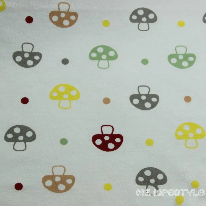 Футболка с принтом 100% хлопок трикотажная ткань эластичные постельные