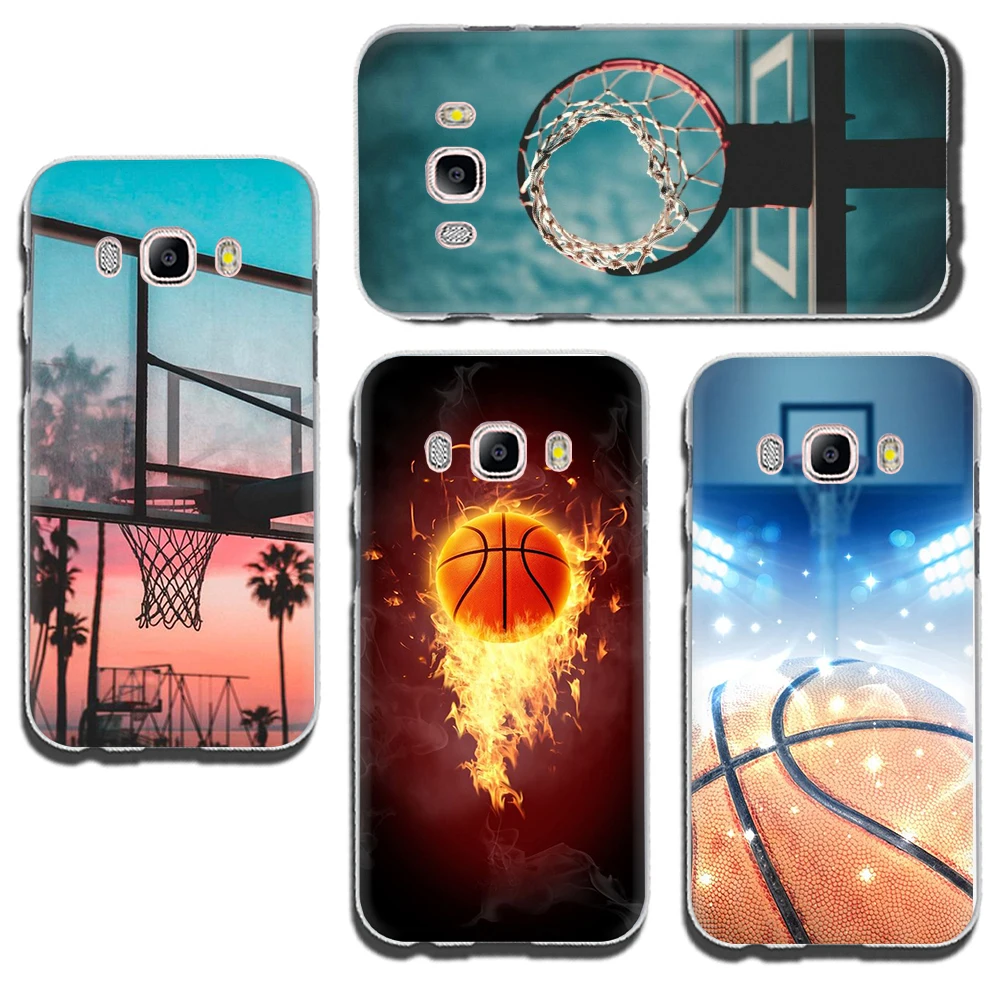 Жесткий чехол для телефона с Баскетбольным рисунком для samsung Galaxy J1 J2 J3 J4 J5 J6 Plus Prime J7 DUO J8
