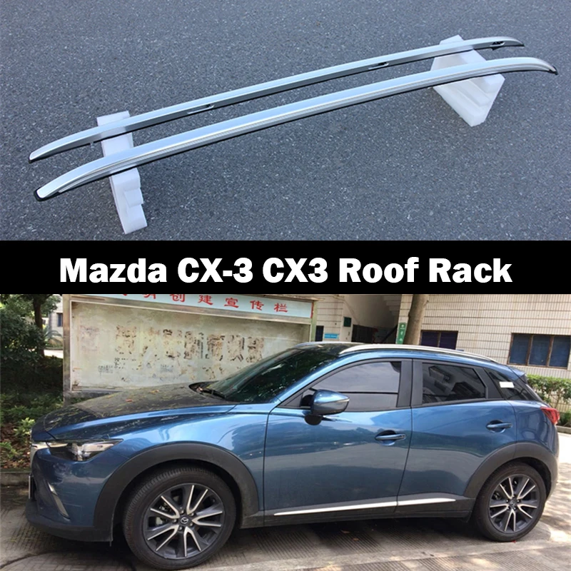 Рейки на крышу для Mazda CX 3 CX3 2016 2017 2018 2019 барная стойка багажа верхние рейки из