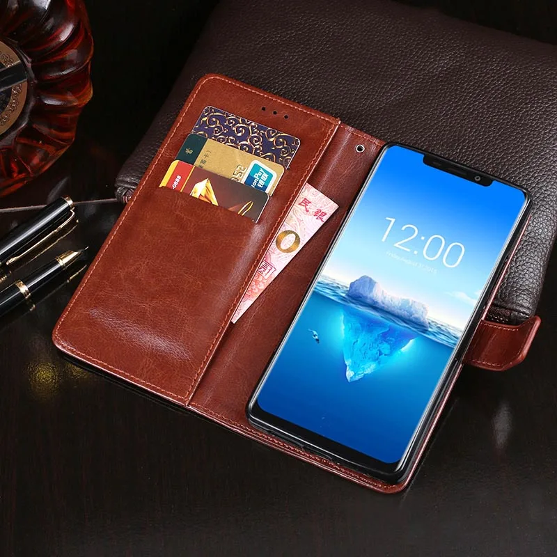 Oukitel C12 Pro Чехол Oukitel C12 Pro чехол бумажник кожаный флип чехол для Oukitel C12 C 12 Pro OukitelC12 Pro Чехол для задней крышки кожаный футляр