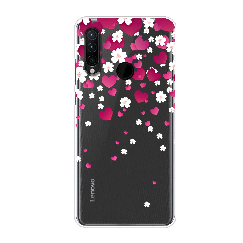 Чехол для Lenovo Z6 Lite чехол телефона Z6Lite Мягкая силиконовая задняя крышка с цветным