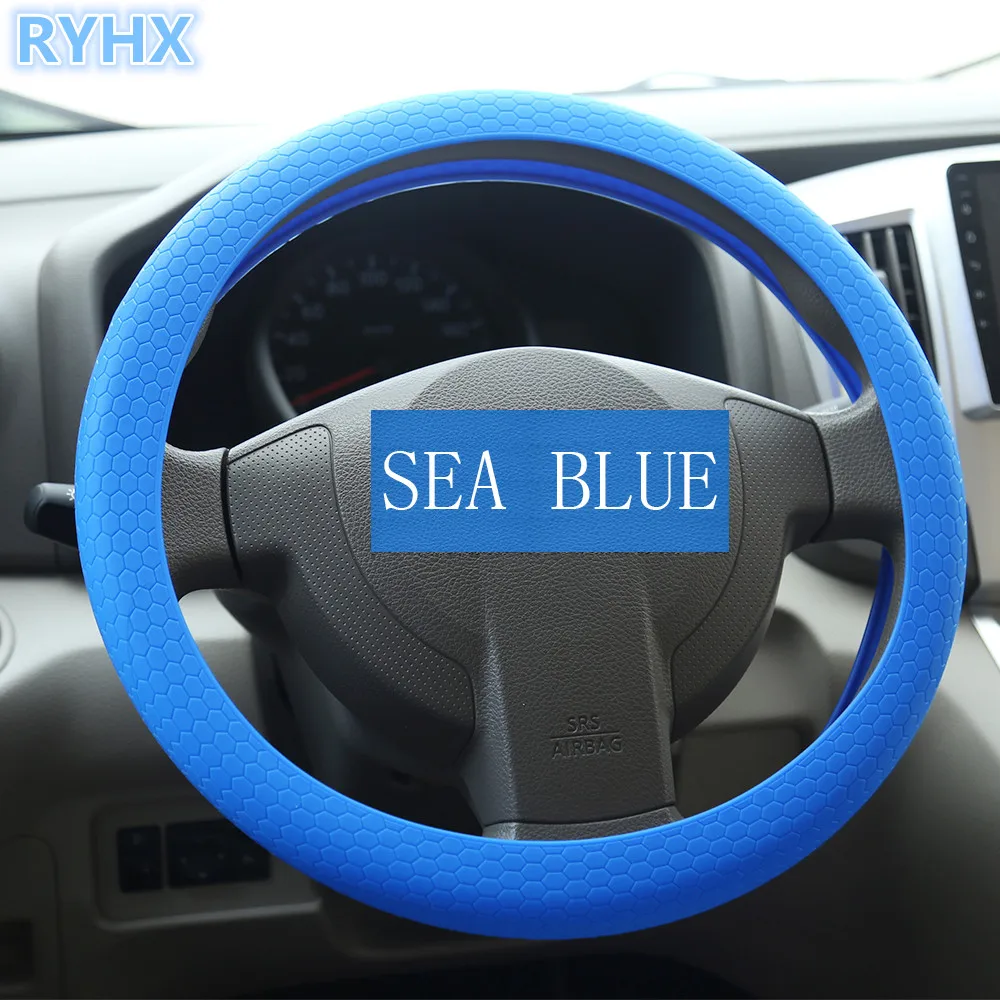 Модный дизайн 2020 RYHX силиконовый чехол на руль автомобиля для универсального