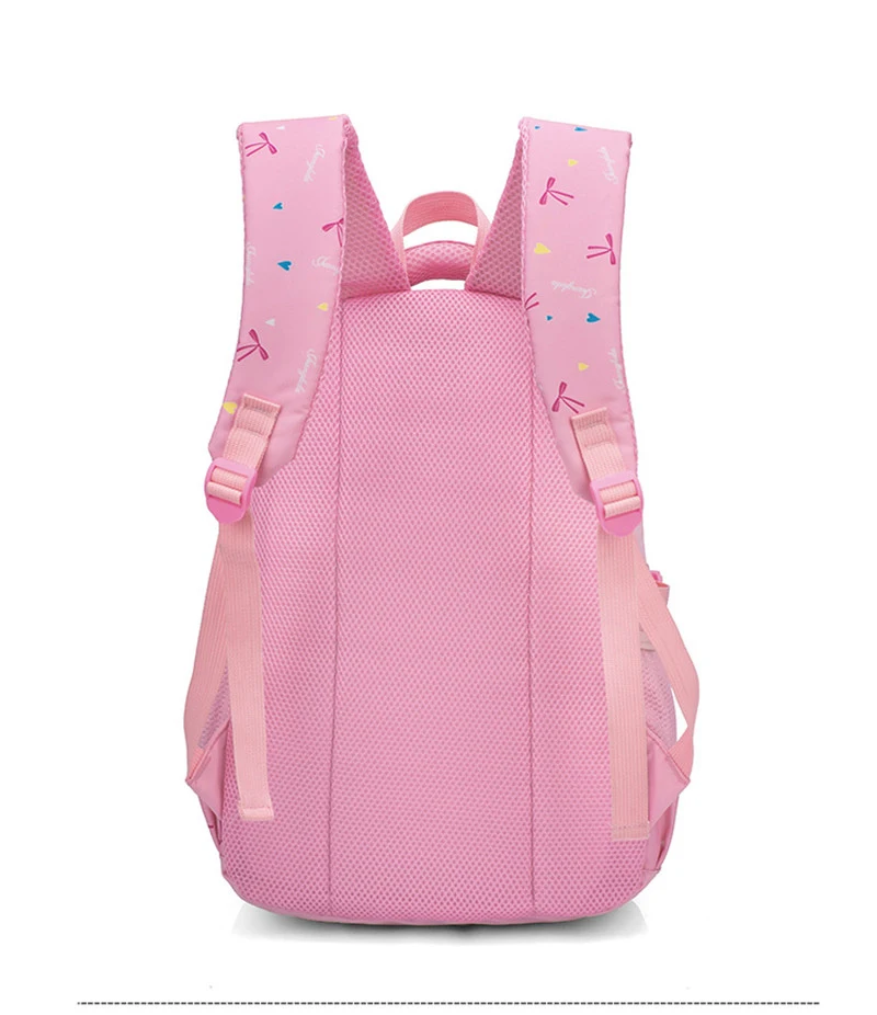 3 шт./компл. Новые водонепроницаемые детские школьные сумки рюкзак принцессы для