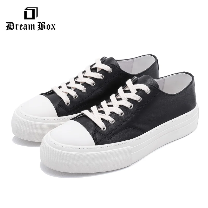 British Men's Shoes Leather Thick Bottom Korean Version Of The Trend Casual | Обувь