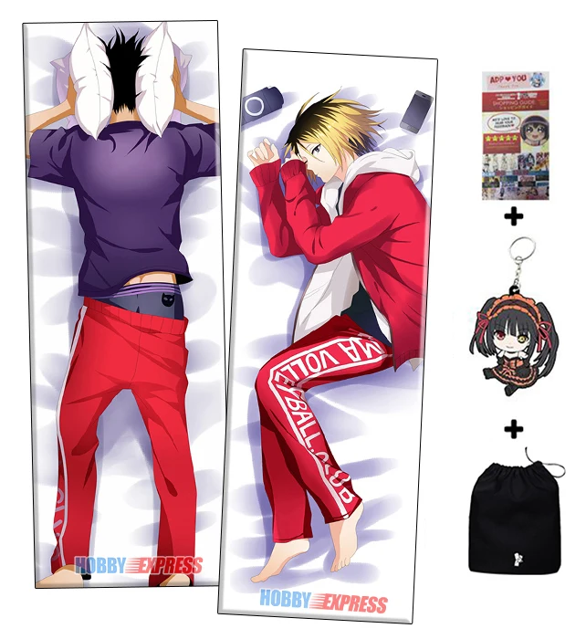 Хобби Экспресс KurooKen Nekoma Haikyuu Dakimakura японская подушка для обнимания ADP75035|body pillow