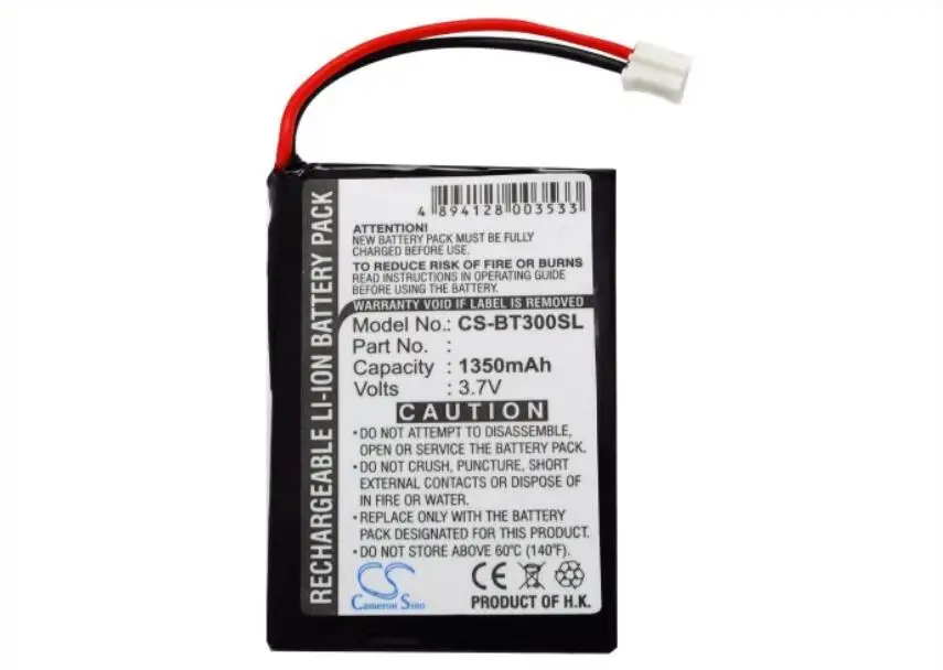 Cameron Sino 1000 мАч батарея для DELL BT GPS 309 GLOBALSAT 300 308 Bluetooth приемник HP GPS|Цифровые