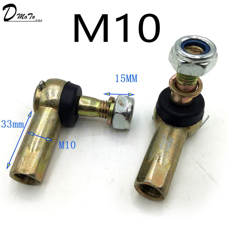 

M10 M8 50cc 70cc 90cc 110cc ATV Quad 4-колесный мотоциклетный шаровой шарнир для передней вверх и вниз качающейся рычага запасные части