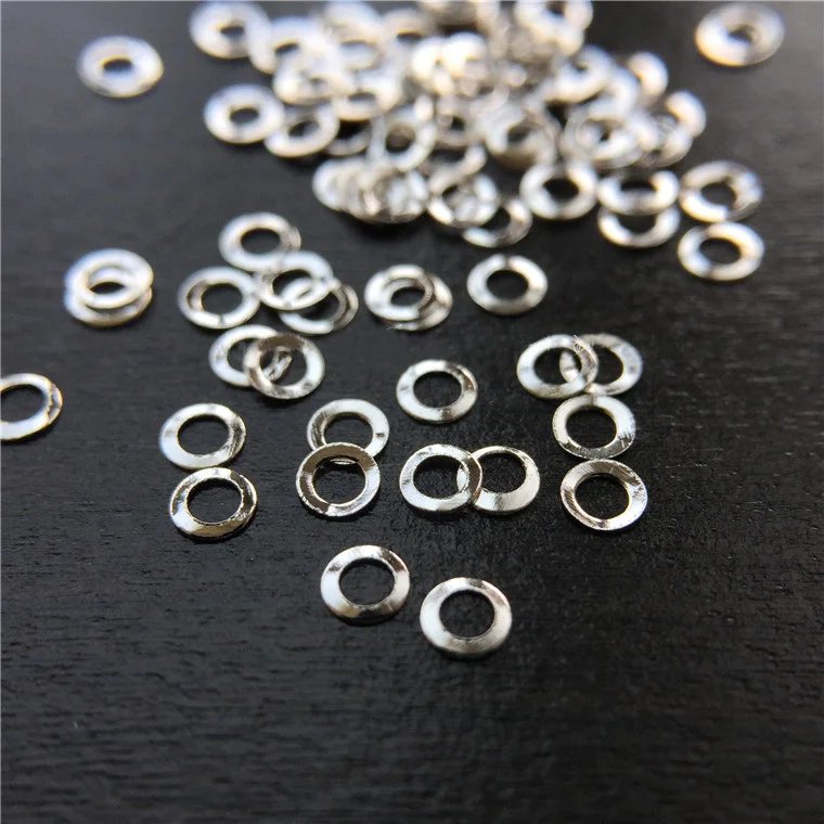 Бесплатная доставка 250 шт Панк мини заклепки сплав ногтей амулеты Золотой