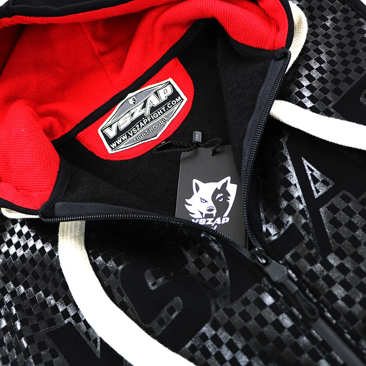 VSZAP MMA толстовки с длинным рукавом для фитнеса тренировок sanda black|sanda| |