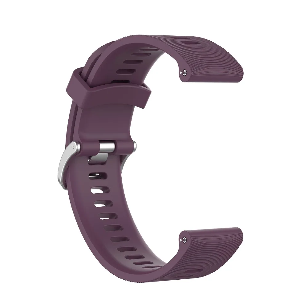 Цветной мягкий сменный силиконовый ремень для Garmin Forerunner 245 смарт-браслет для Garmin Forerunner 245 музыкальные часы