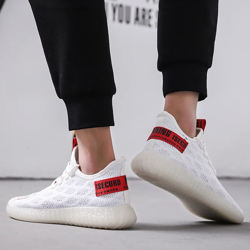 Mens Sports Shoes Summer And Autumn Breathable Non-slip Lightweight Single Trend Wild one Foot Coconut Men Sneakers | Обувь