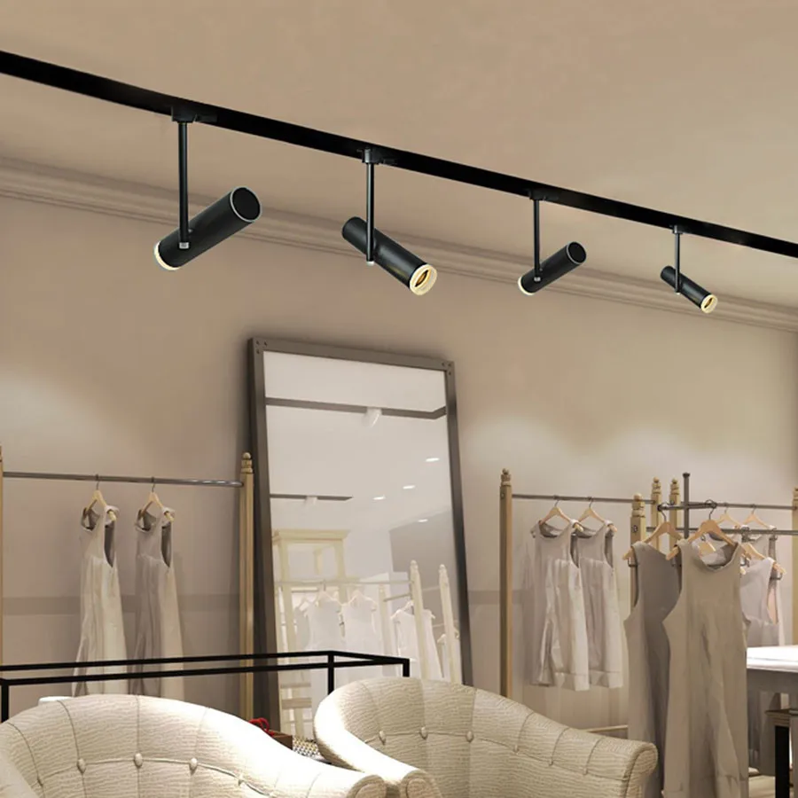 Thrisdar 7W 12W Cob LED Track Spotlight Surface Mounted Led Ceiling Down Light Clothing Store Background Wall | Освещение