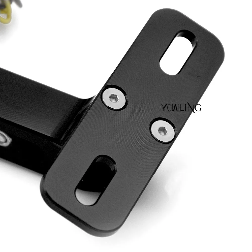 Рама номерного знака мотоцикла оснащенная номерным знаком лампы руля для Honda CB500
