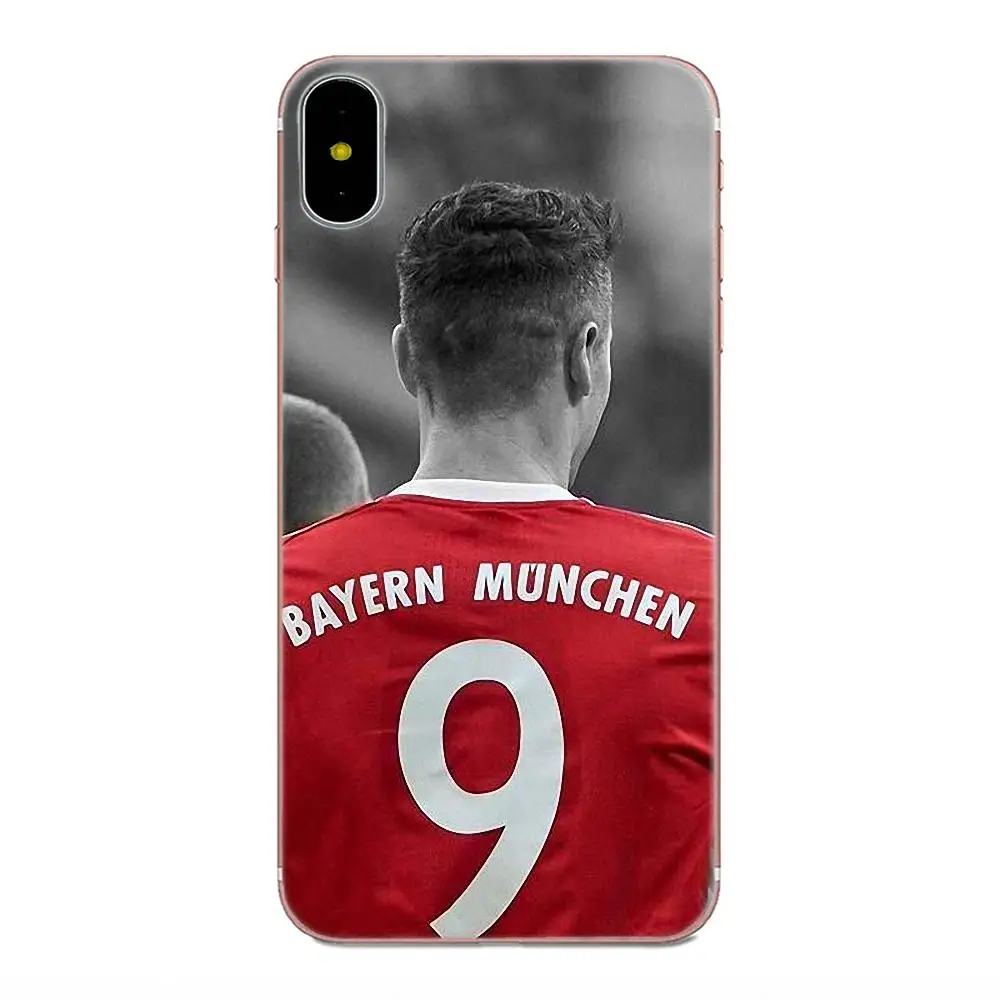 Для Xiaomi Redmi Note 2 3 3 S 4 4A 4X5 5A 6 6A Pro Plus Coque сотовый Чехол для телефона в виде ракушки прозрачная задняя крышка из ТПУ Футбол Левандовски