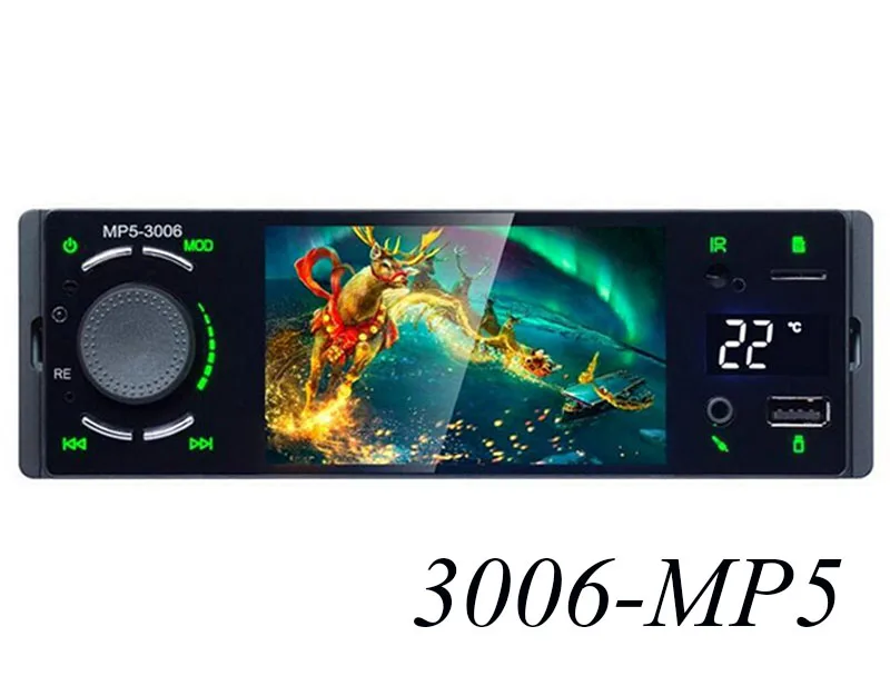 POLARLANDER Автомагнитола 1din 4," сенсорный экран Авто Аудио mirrorlink стерео bluetooth usb aux плеер для Android