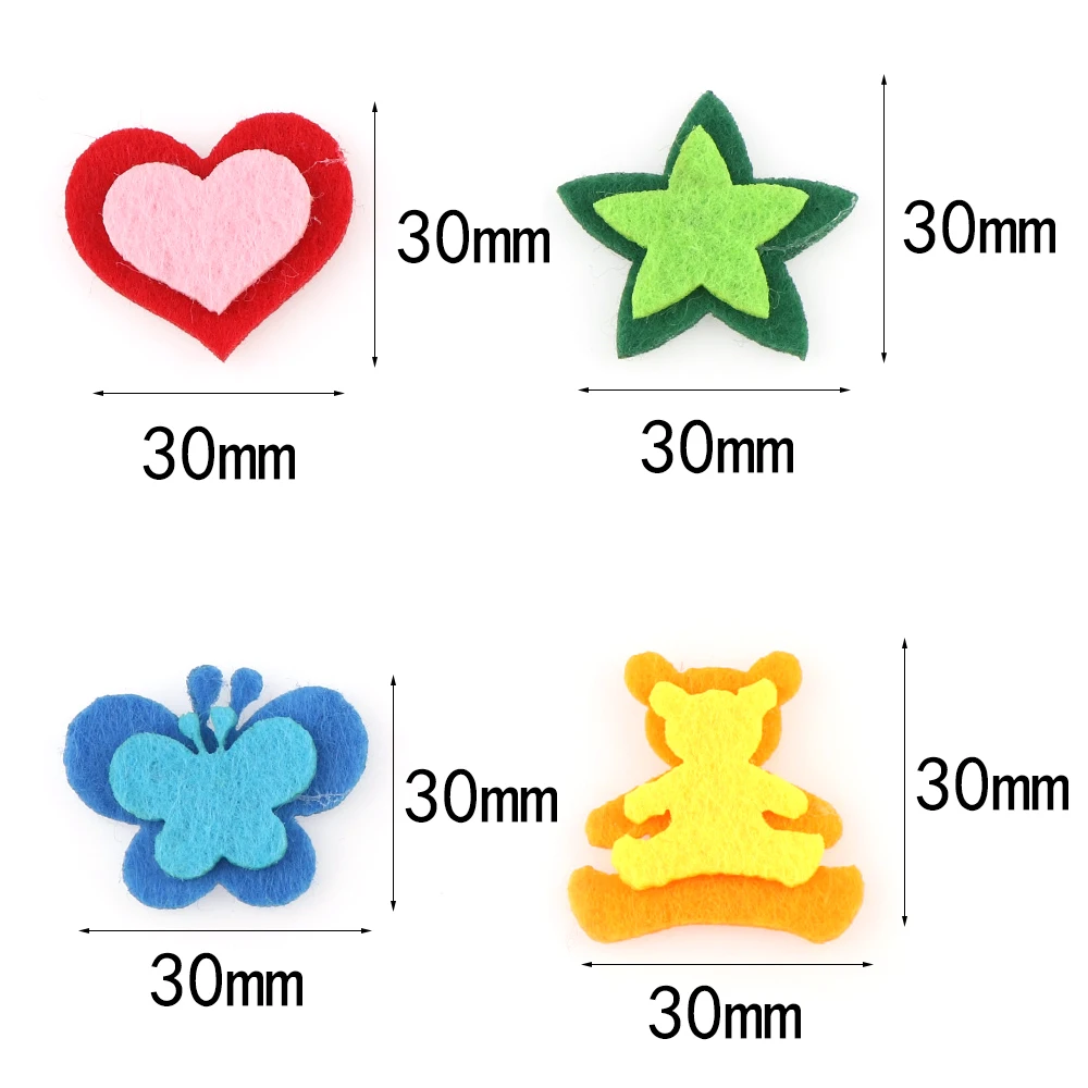 10 шт. искусственная аппликация из нетканого материала|Заплатки| |