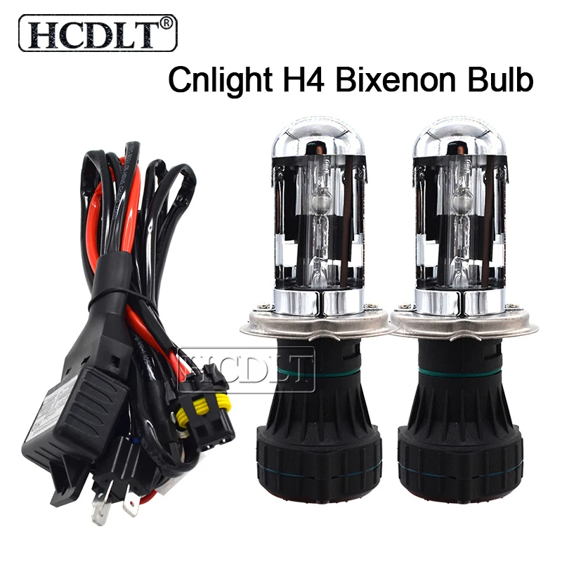 HCDLT 35 Вт биксенон H4 Cnlight дальнего и ближнего света HID Сменная Лампа накаливания 3