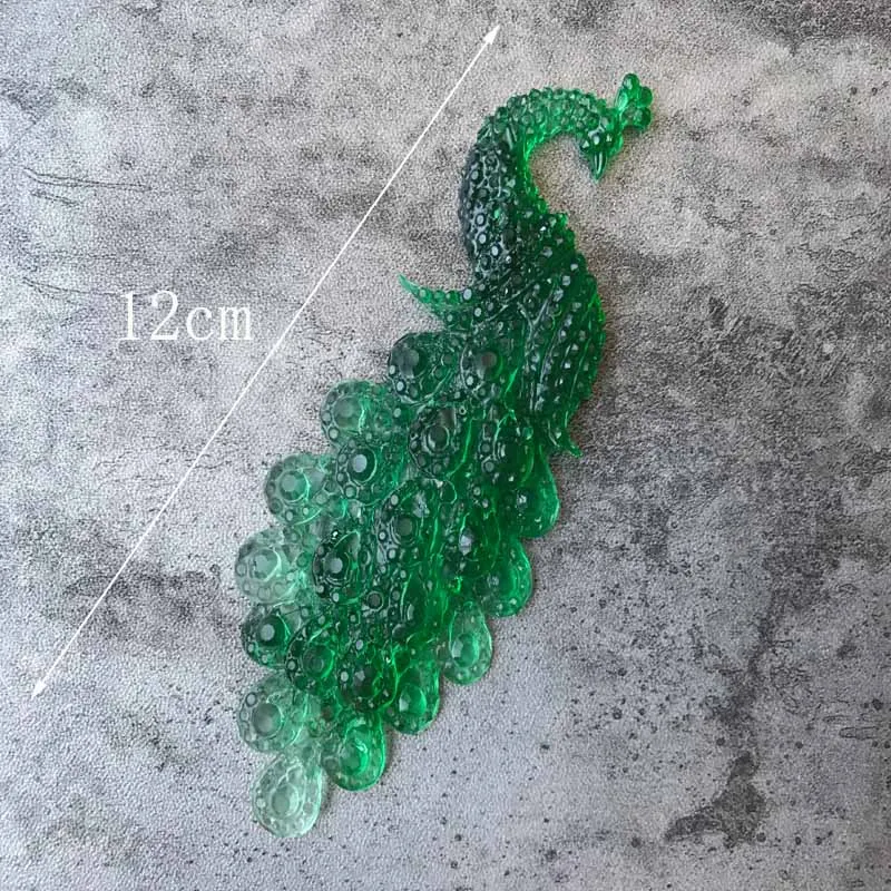 1 шт. силиконовая форма для мыла в форме павлина украшение торта мастикой