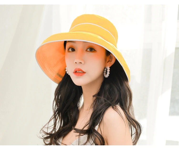 Летняя женская кепка hepbern хлопковая дышащая Кепка с широкими полями Sombrero Sunhat