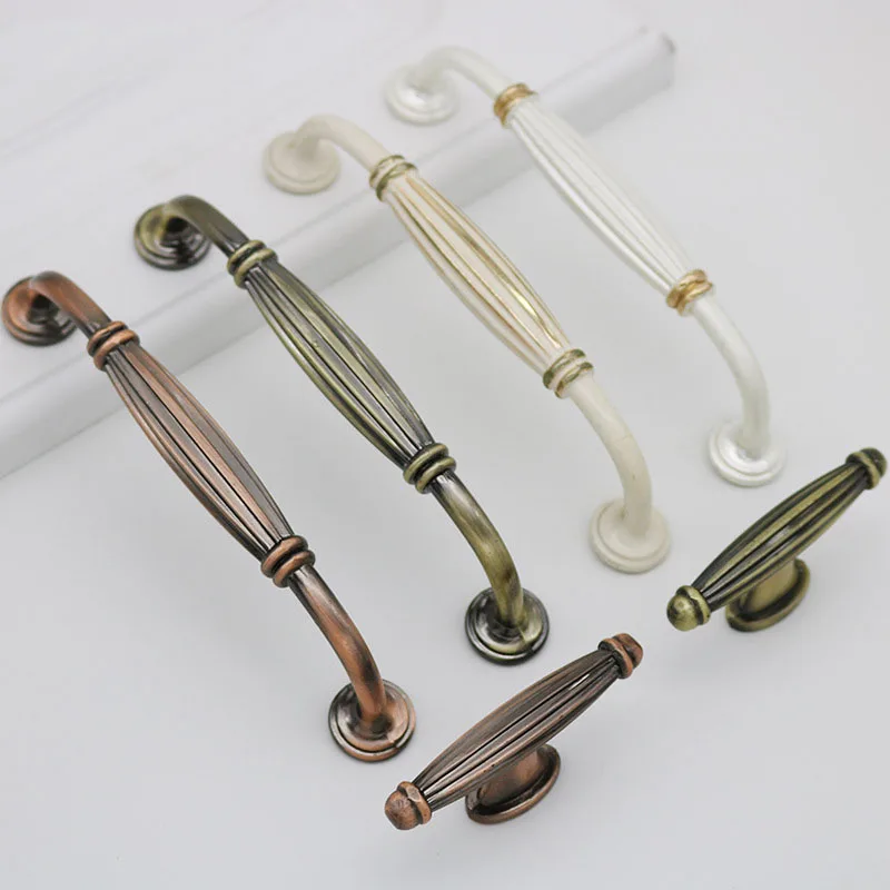 Дверные ручки под старину из цинкового сплава в современном американском стиле