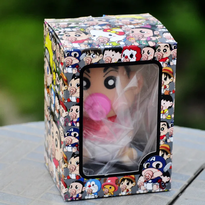 11 см Crayon Shin chan Wacky Wobbler дети фигурку модель игрушки куклы ПВХ мультфильмы аниме