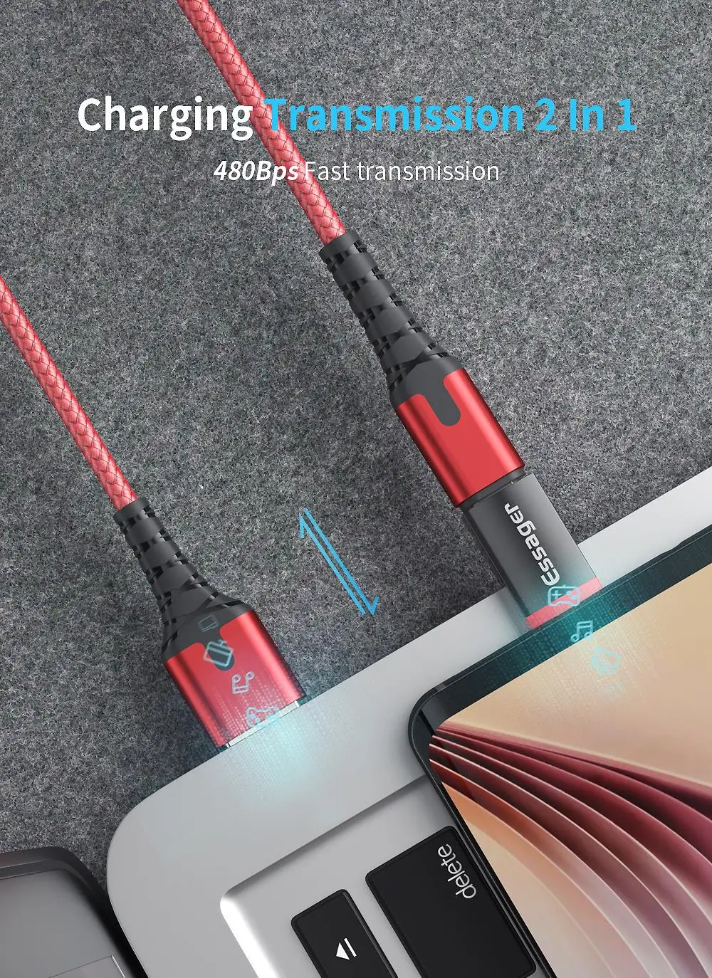 Адаптер Essager Micro USB-type C OTG кабель для Xiaomi K20 Pro Oneplus 7 Pro huawei OTG type-C адаптер Microusb USBC разъем