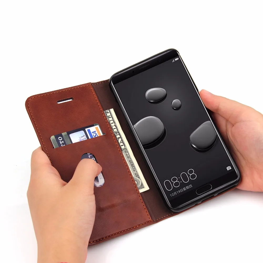 Raoyaqin чехол для Huawei mate10 Pro крышка Роскошные откидная кошелек из искусственной кожи