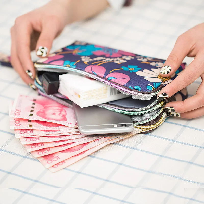 Лидер продаж 2020 1 шт. женский кошелек на молнии модный прочный для мобильный