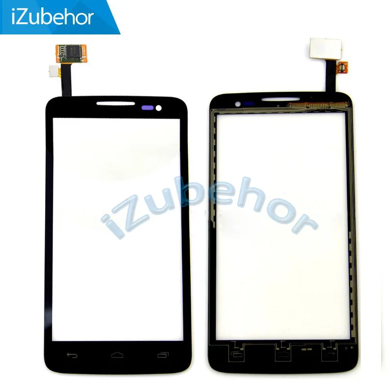 100% гарантия Черный сенсорный экран Digitier стекло для Alcatel One Touch X'Pop 5035 OT-5035 5030