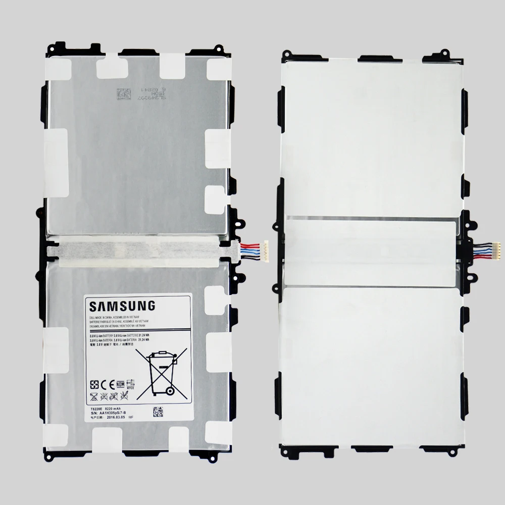 Оригинальный планшет Батарея T8220E для samsung GALAXY Note 10 1 Tab Pro P600 P601 P605 SM-P607 SM-T520 SM-T525 8220