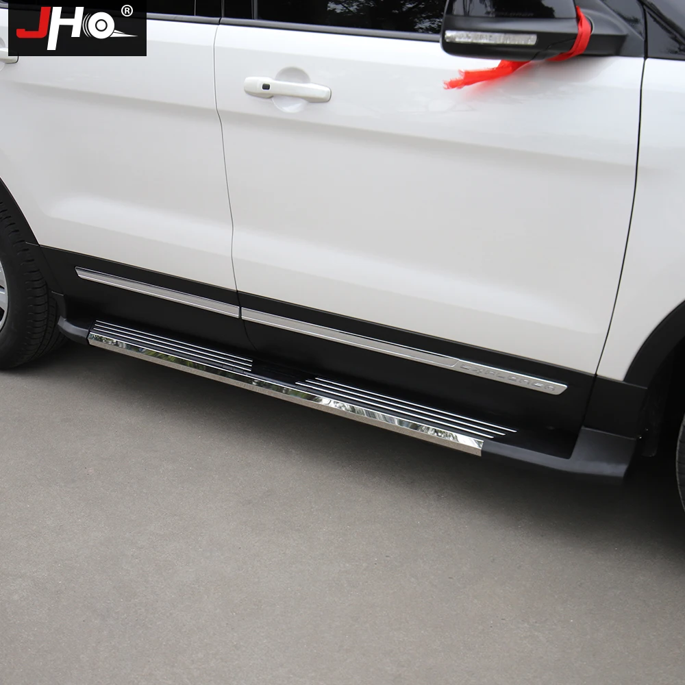 JHO автомобильные аксессуары боковые шаговые ходовые доски для Ford Explorer 2011 2019 2012 2013