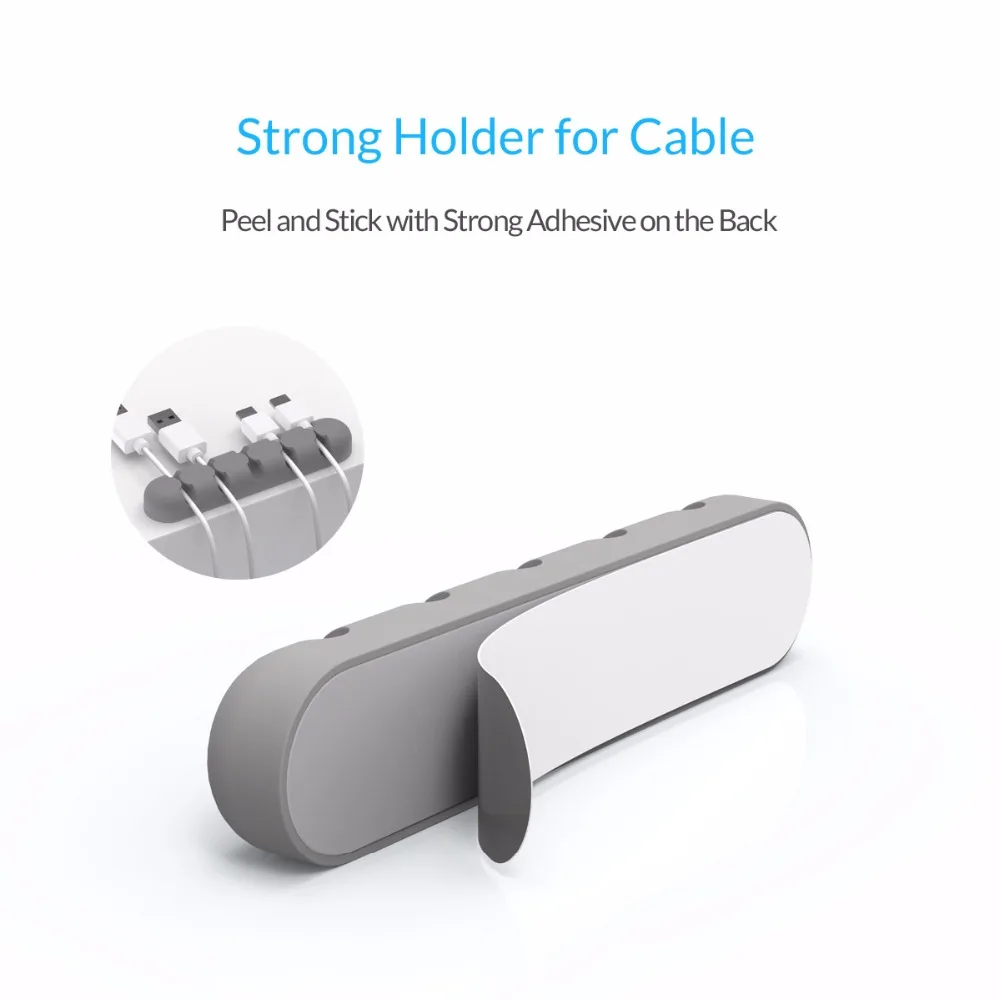 ORICO органайзер для проводов настольные зажимы управления шнуром iPhone кабель