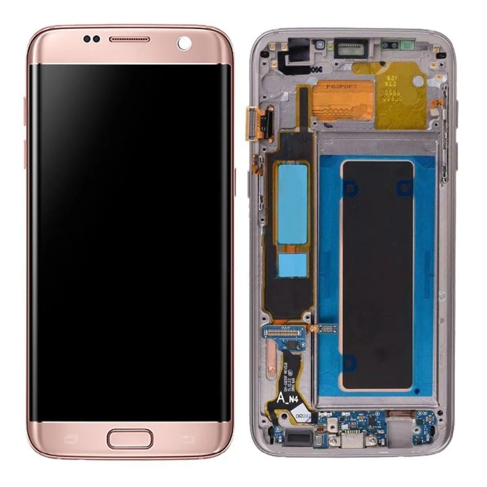 ЖК дисплей Sinbeda для Samsung Galaxy S7 Edge G935 G935F G935A сенсорный экран с дигитайзером в сборе