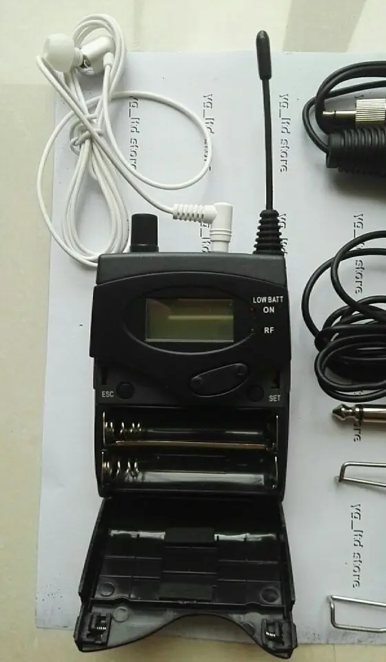 Новинка EK1038 беспроводная система контроля с 1 шт. Боди и IEM боди | Электроника